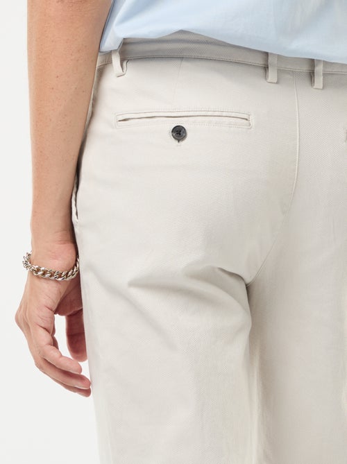 Pantaloni chino in twill - Kiabi
