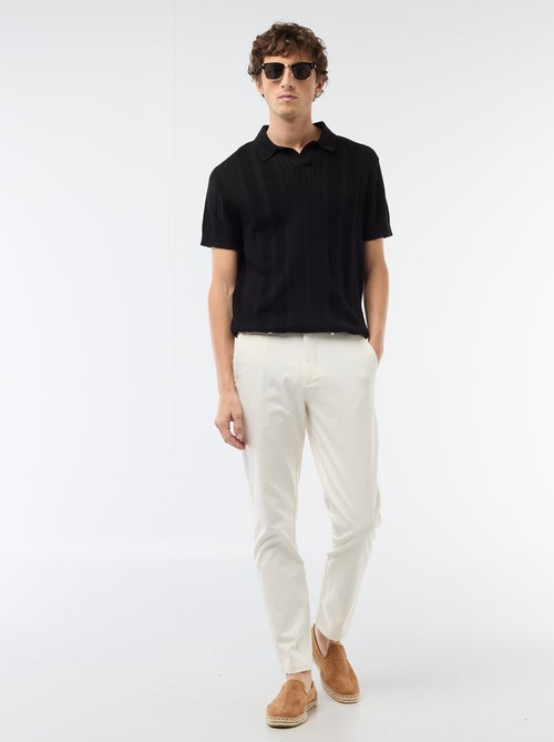 Pantaloni chino in twill - Kiabi