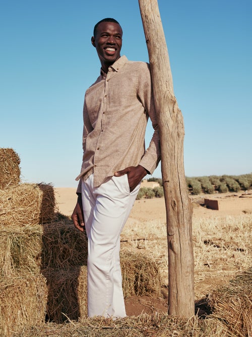 Pantaloni chino in twill - Kiabi