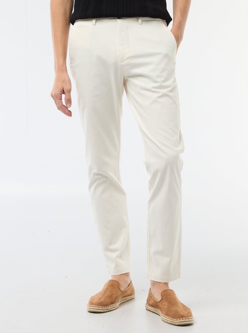 Pantaloni chino in twill - Kiabi