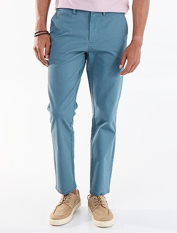 Pantaloni chino in twill