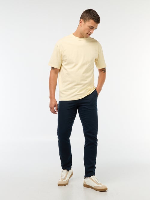Pantaloni chino in twill - Kiabi