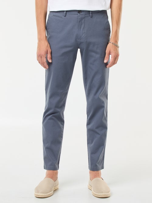 Pantaloni chino in twill - Kiabi