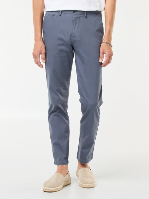 Pantaloni chino in twill - Kiabi