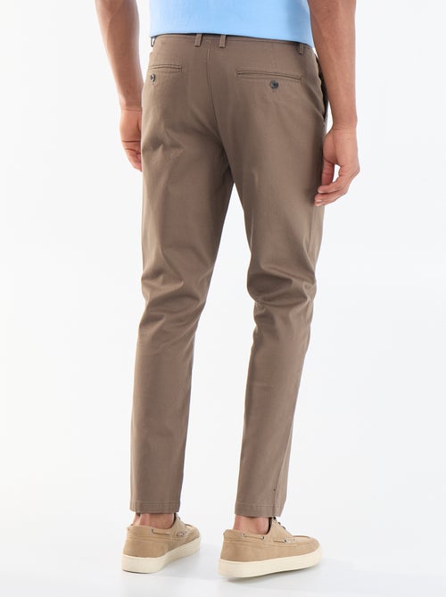 Pantaloni chino in twill - Kiabi
