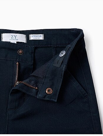 Pantaloni chino in twill slim fit