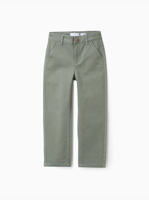 Pantaloni chino in twill 'slim fit' - Kiabi Pantaloni chino in twill 'slim fit' - Kiabi