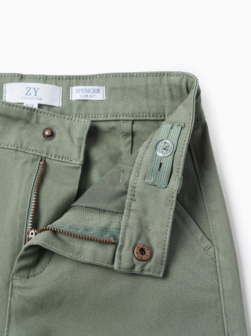 Pantaloni chino in twill 'slim fit' - Kiabi Pantaloni chino in twill 'slim fit' - Kiabi