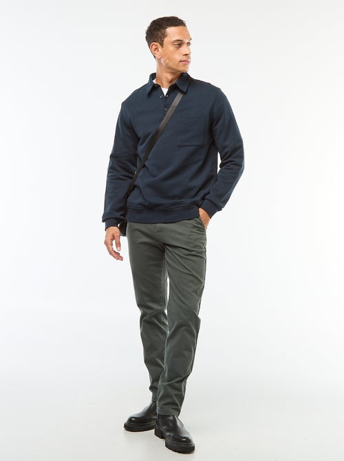 Pantaloni chino in twill - Kiabi