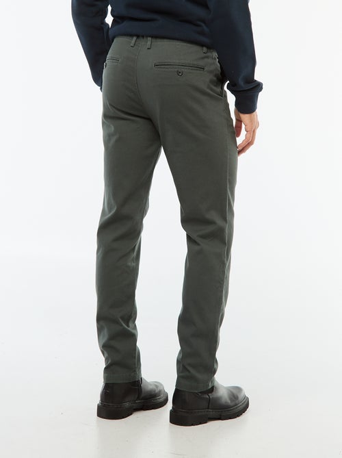 Pantaloni chino in twill - Kiabi