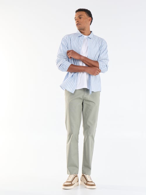 Pantaloni chino in twill - Kiabi