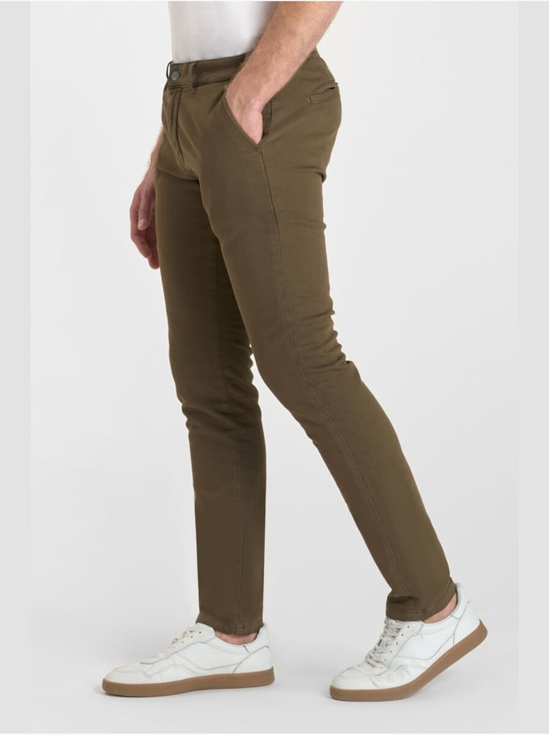 Pantaloni chino JOGG Marrone - Kiabi