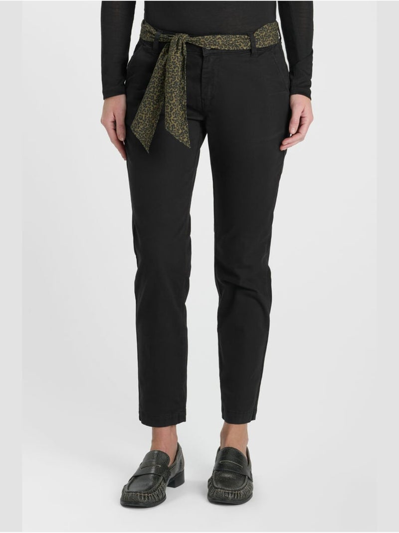 Pantaloni chino kristin2 Nero - Kiabi