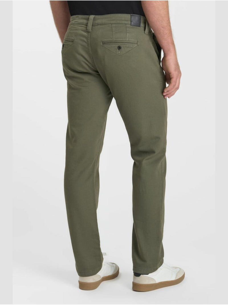 Pantaloni chino KYLE Cachi - Kiabi