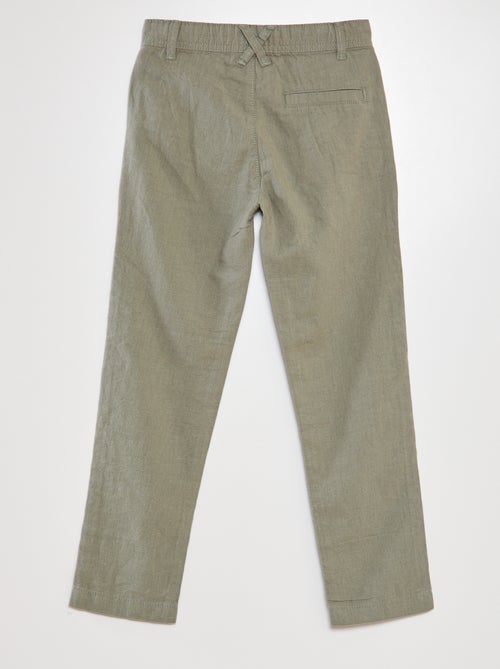 Pantaloni chino leggeri - Kiabi