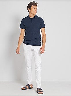 Pantaloni chino lino e cotone - Kiabi