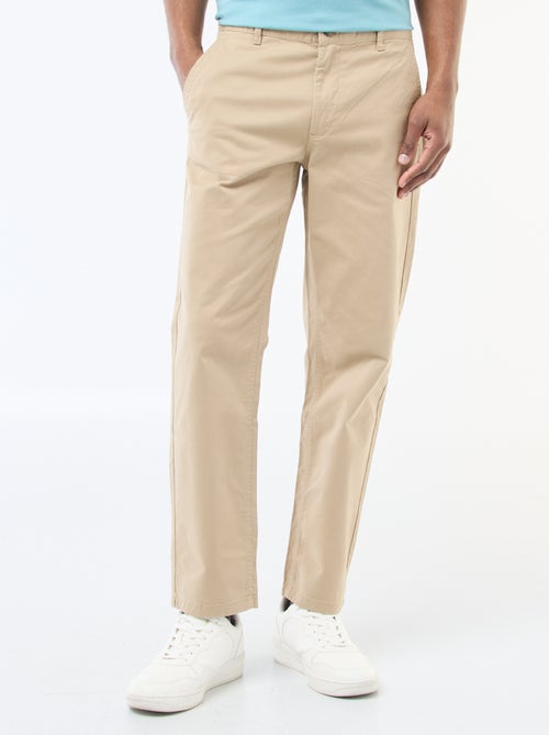 Pantaloni chino regular - Kiabi