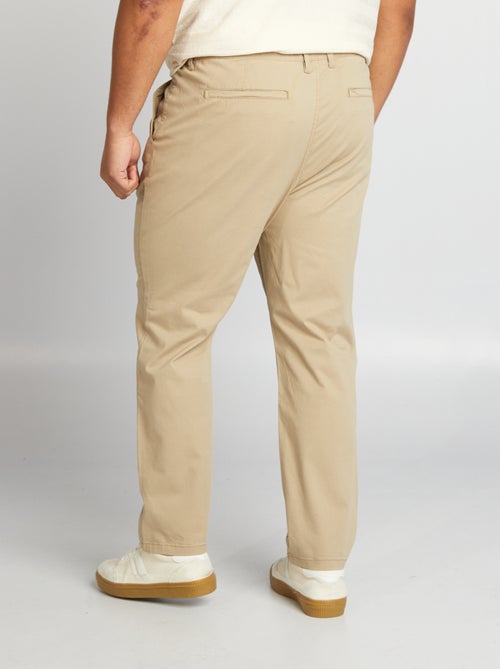 Pantaloni chino regular L32 - Kiabi