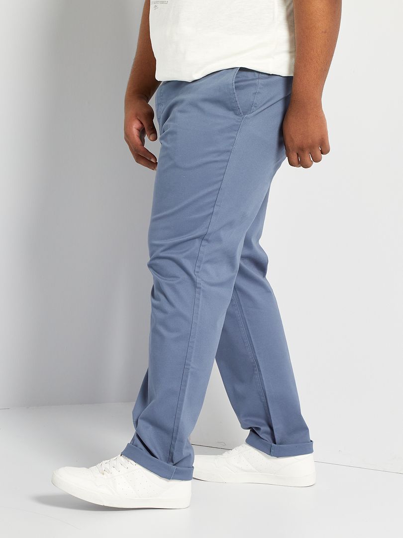 Pantaloni chino regular L32 BLU - Kiabi
