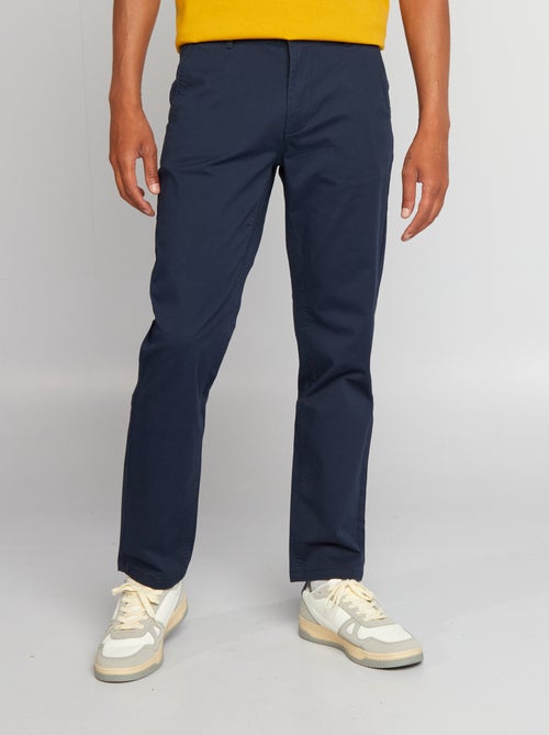 Pantaloni chino regular L32 - Kiabi