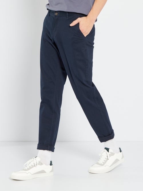 Pantaloni chino regular L32 - Kiabi