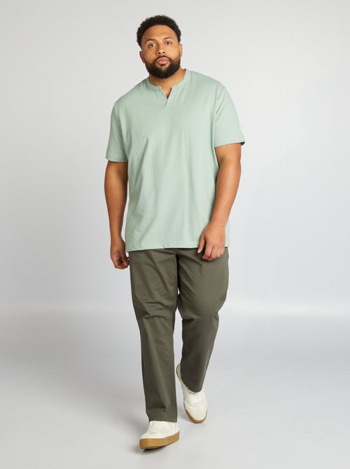 Pantaloni chino regular L32 - Kiabi