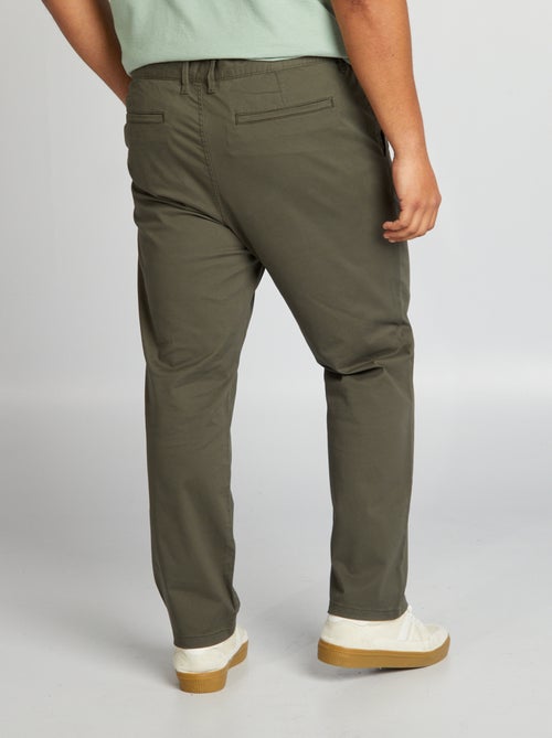 Pantaloni chino regular L32 - Kiabi