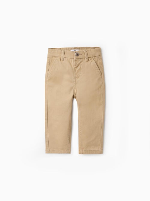 Pantaloni chino saffiano - Kiabi