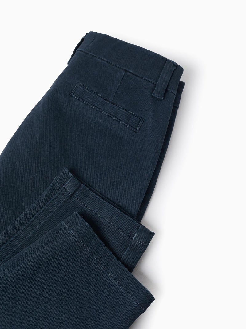 Pantaloni chino saffiano Beige chiaro - Kiabi