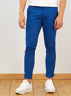 Uomo dalla S alla XXL - Pantaloni chino skinny - Kiabi