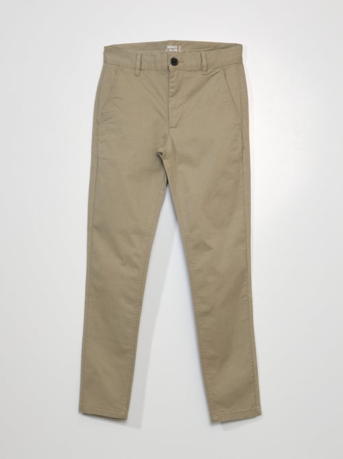 Pantaloni chino skinny L30 - Kiabi