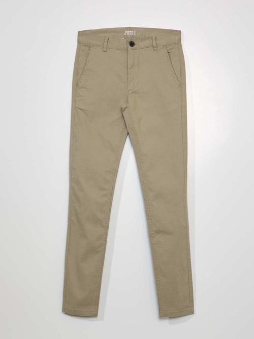 Pantaloni chino skinny L34 - Kiabi