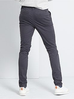 Pantaloni chino skinny L36 +190 cm - Kiabi