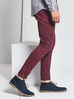 Uomo dalla S alla XXL - Pantaloni chino skinny - Kiabi
