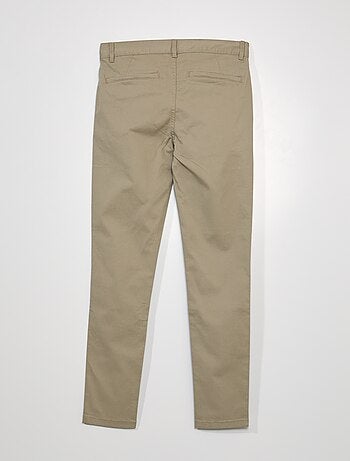 Pantaloni chino skinny stretch - L32