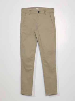 Pantaloni chino skinny stretch - L32