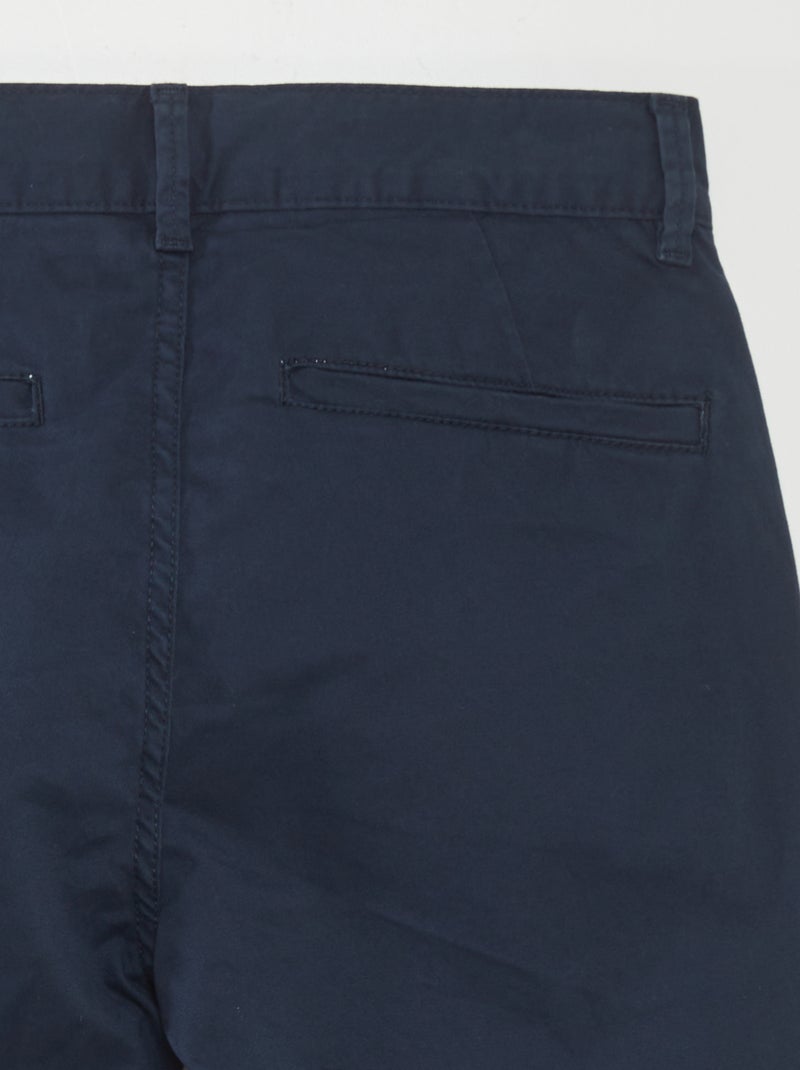 Pantaloni chino skinny stretch - L32 blu - Kiabi