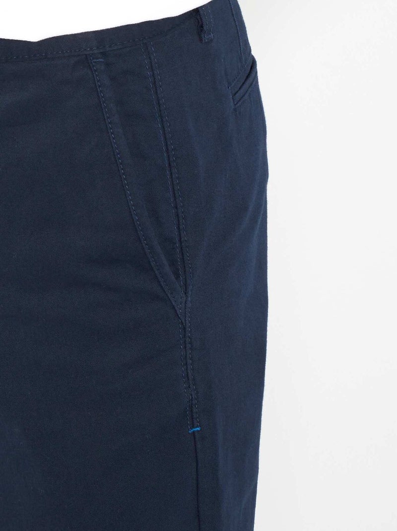Pantaloni chino skinny stretch - L32 blu - Kiabi