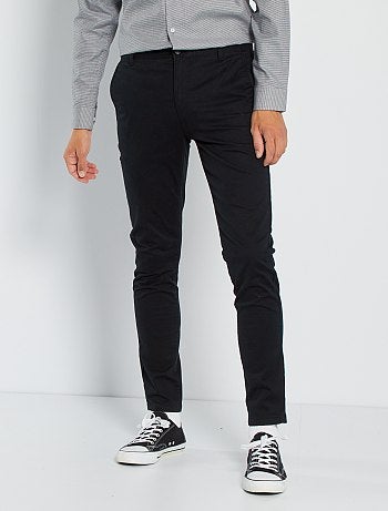 Pantaloni chino skinny stretch - L32