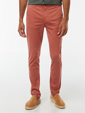 Pantaloni chino skinny stretch - L32