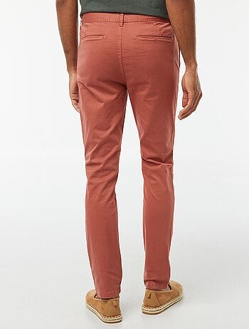 Pantaloni chino skinny stretch - L32