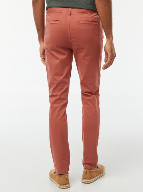 Pantaloni chino skinny stretch - L32 - Kiabi