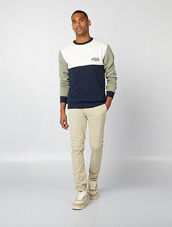 Pantaloni chino skinny stretch - L32