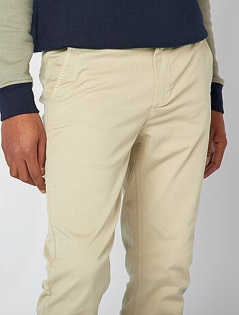Pantaloni chino skinny stretch - L32