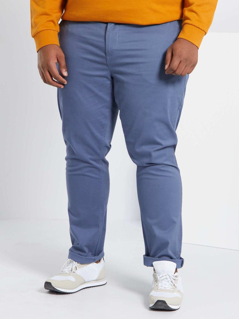 Pantaloni chino slim - L32 BLU - Kiabi