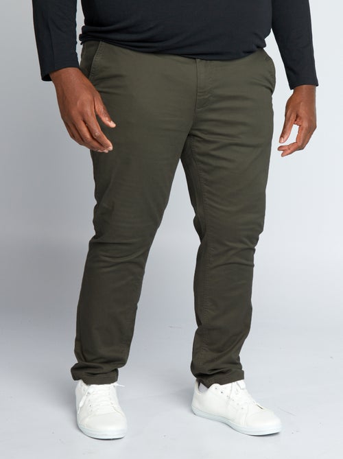 Pantaloni chino slim - L32 - Kiabi