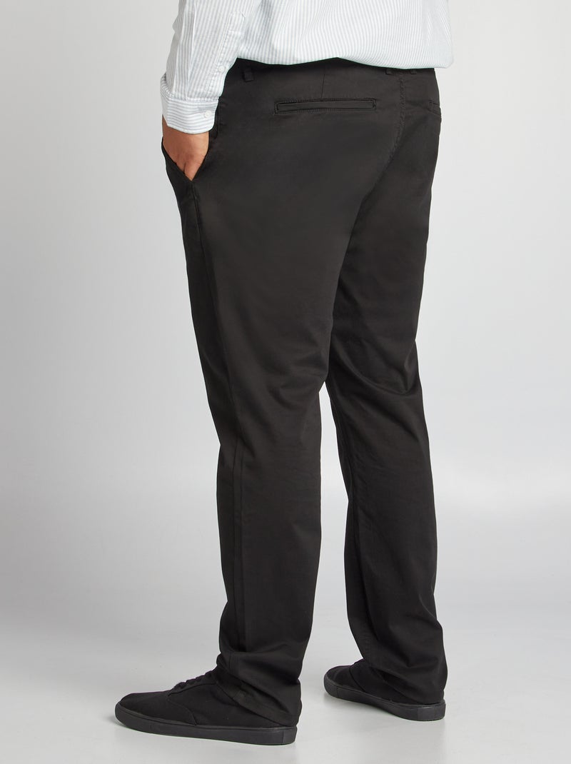 Pantaloni chino slim - L32 nero - Kiabi