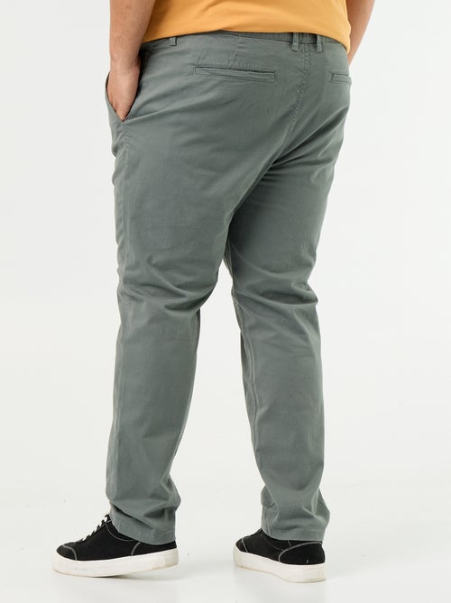 Pantaloni chino slim - L32 - Kiabi Pantaloni chino slim - L32 - Kiabi
