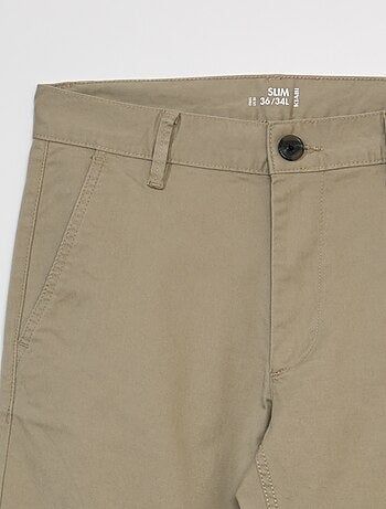 Pantaloni chino slim - L34