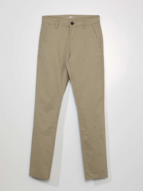 Pantaloni chino slim - L34 - Kiabi